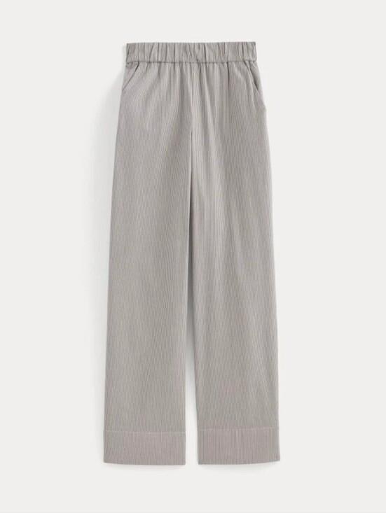 Everlane Pants - Everlane The Easy Pant Canvas Tan/Navy Organic Cotton